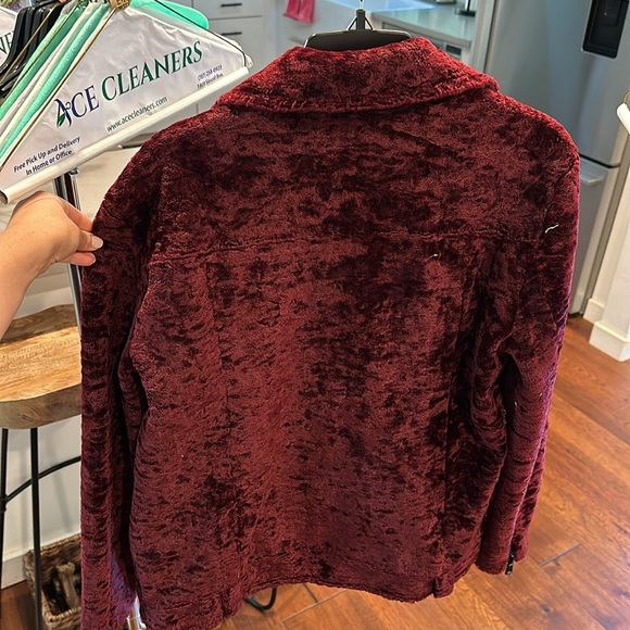 Avec les Filles Jacket burgundy - Picture 4 of 6